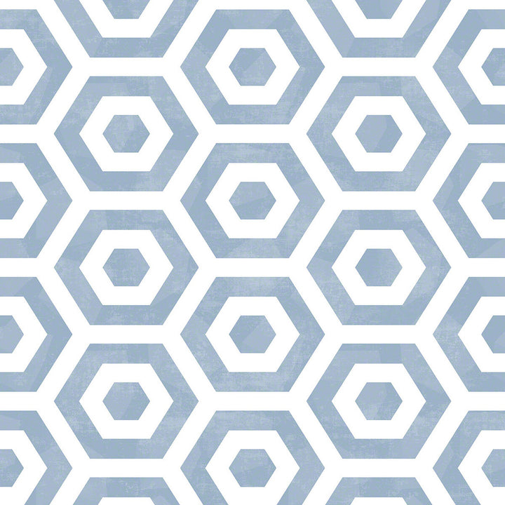Pop Powder Blue by Winfield Thybony Designer Wallcovering WINFIELD THYBONY SHOWHOUSE GRASS - 100% United States - Horizontal: 18 and Vertical: 17 34 - Swanky Fabrics -