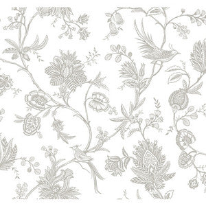 Maloney Dove Gray WTK20508.WT.0 By Winfield Thybony Designer Wallcovering