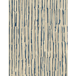 Wave Ink Blue by Winfield Thybony Designer Wallcovering