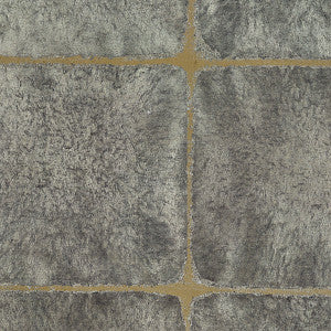 Silver Leaf Squares/Silver On Gold Wtoga52 by Scalamandre
 Designer Wallpaper