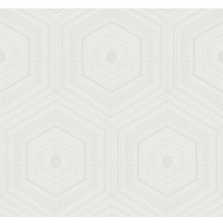 Concentric Groove Cream by Winfield Thybony Designer Wallcovering WINFIELD THYBONY NON WOVEN - 100% United States - Horizontal: - and Vertical: 12.625 27 - Swanky Fabrics -