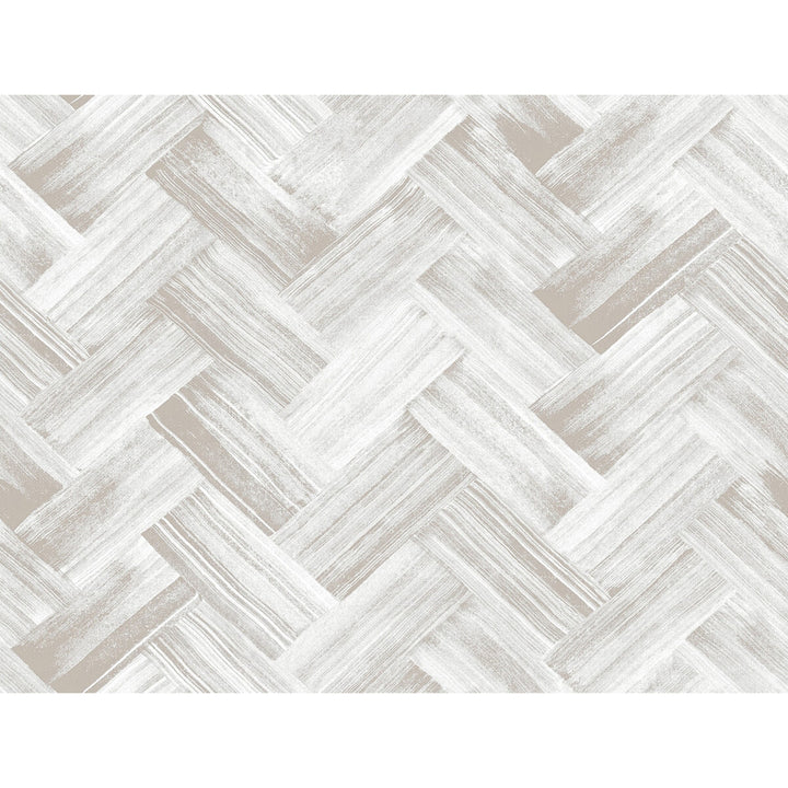 Brushed Thatch Taupe by Winfield Thybony Designer Wallcovering WINFIELD THYBONY NON WOVEN - 100% United States - Horizontal: - and Vertical: 20.5 27 - Swanky Fabrics -