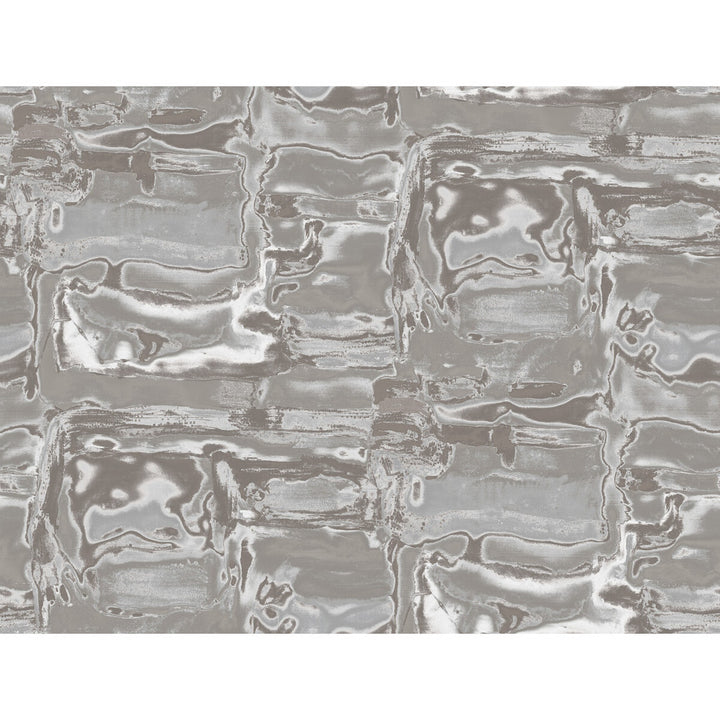 On The Rocks Taupe Grey by Winfield Thybony Designer Wallcovering WINFIELD THYBONY MYLAR ON NON WOVEN - 100% United States - Horizontal: - and Vertical: 38.375 54 - Swanky Fabrics -