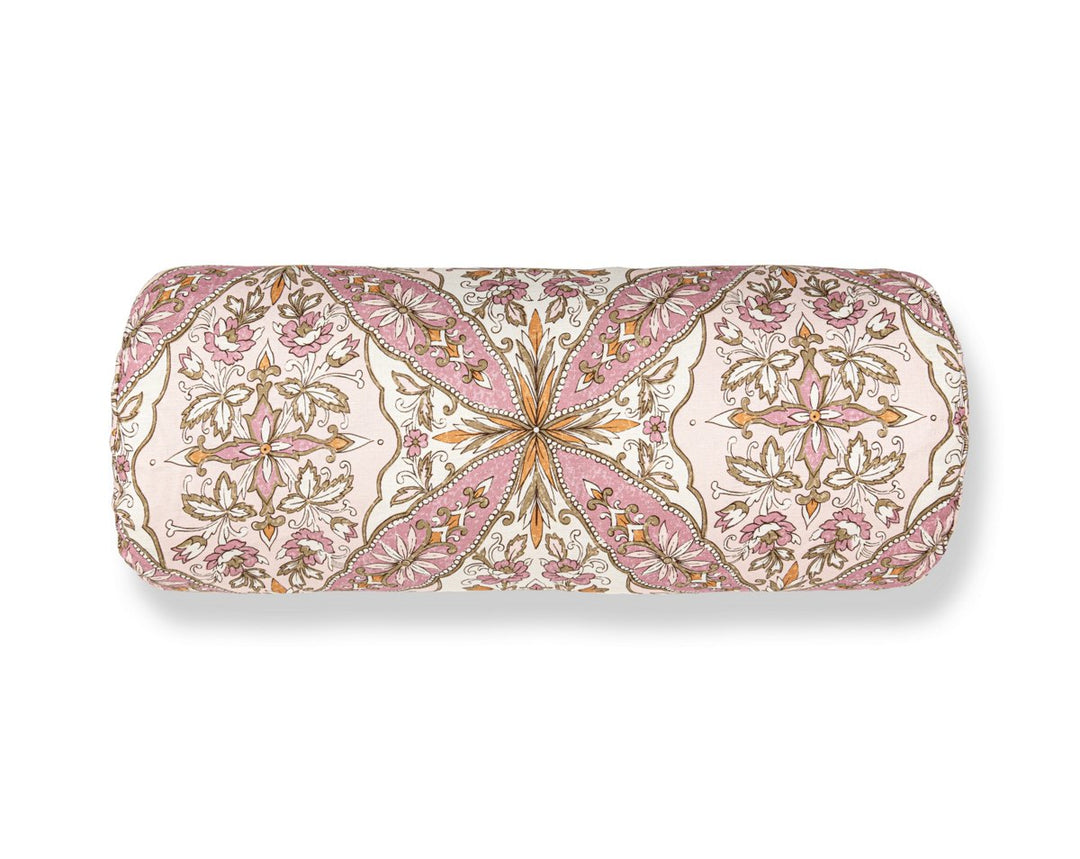 Provence Pillow 21 X 7 - Petal Pink WWBADK166640003 by Scalamandre Designer Pillow