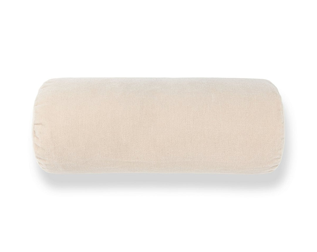 Tudor Velvet Pillow 21 X 7 - Froth WWBADK273420001 by Scalamandre Designer Pillow