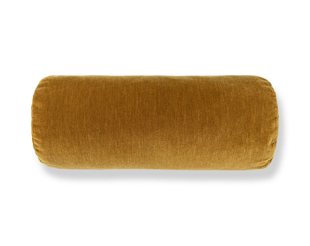 Tudor Velvet Pillow 21 X 7 - Bourbon WWBADK273420005 by Scalamandre Designer Pillow