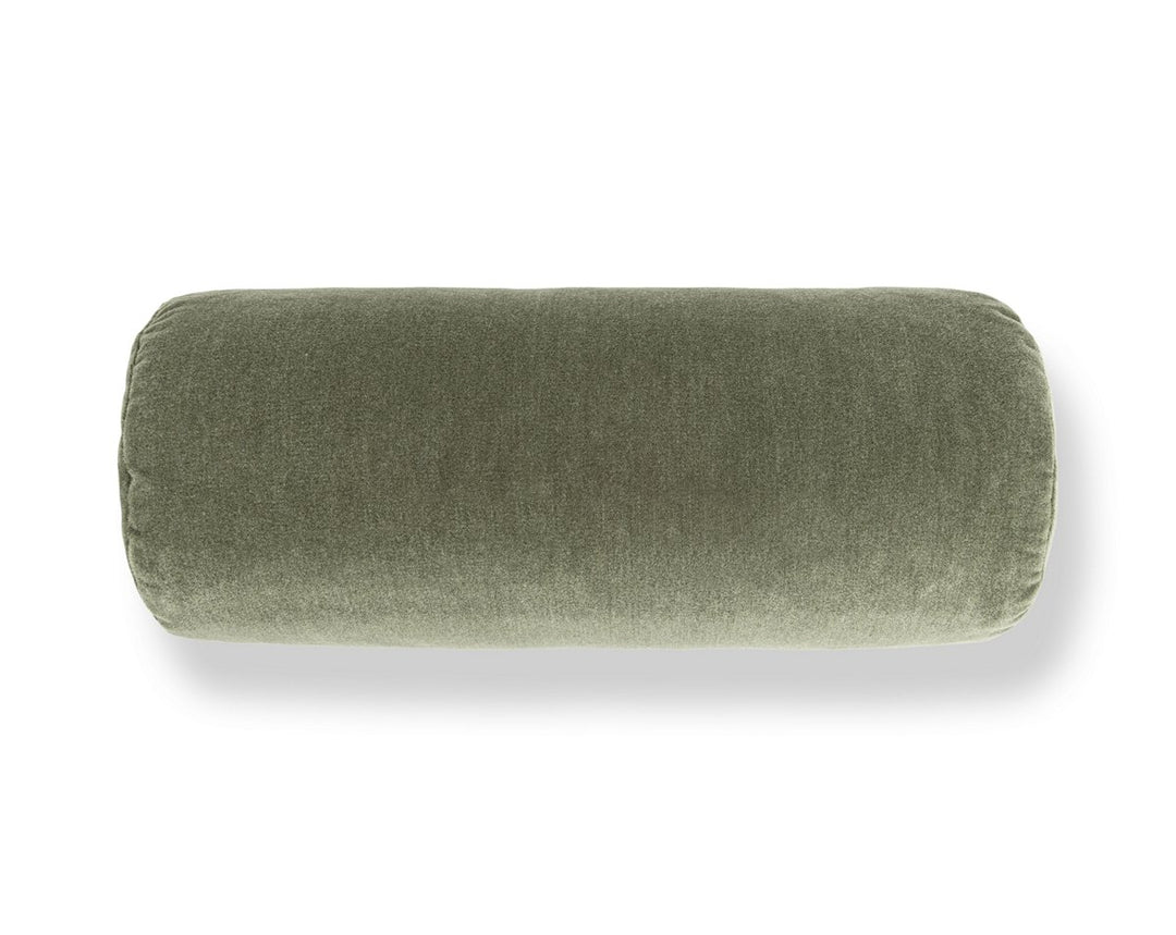 Tudor Velvet Pillow 21 X 7 - Spruce WWBADK273420007 by Scalamandre Designer Pillow