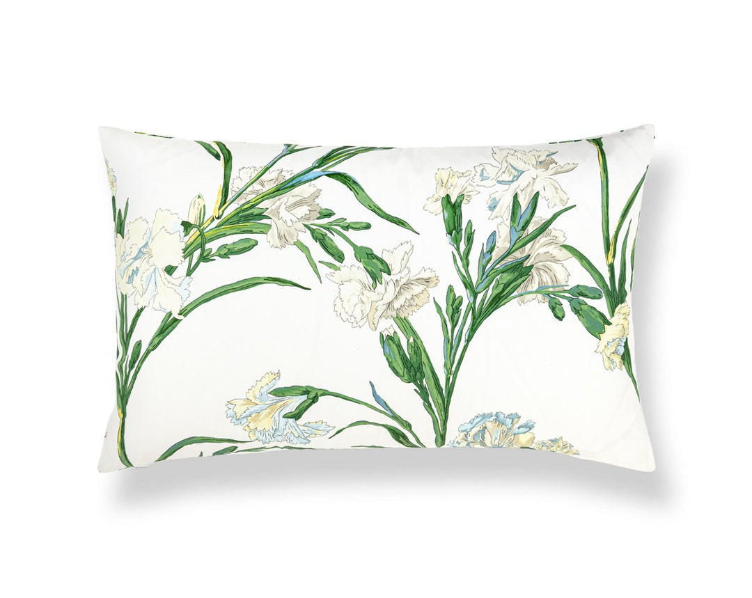 Dianthus Pillow 22 X 14 - Chervil WWLBDK166600003 by Scalamandre Designer Pillow