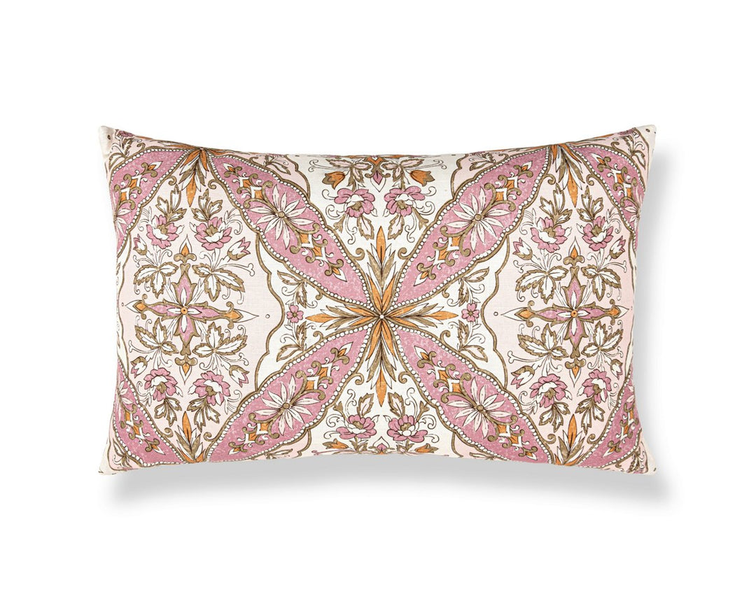 Provence Pillow 22 X 14 - Petal Pink WWLBDK166640003 by Scalamandre Designer Pillow