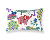 Nursery Crewel Pillow 22 X 14 - Pastels WWLBDK273370002 by Scalamandre Designer Pillow