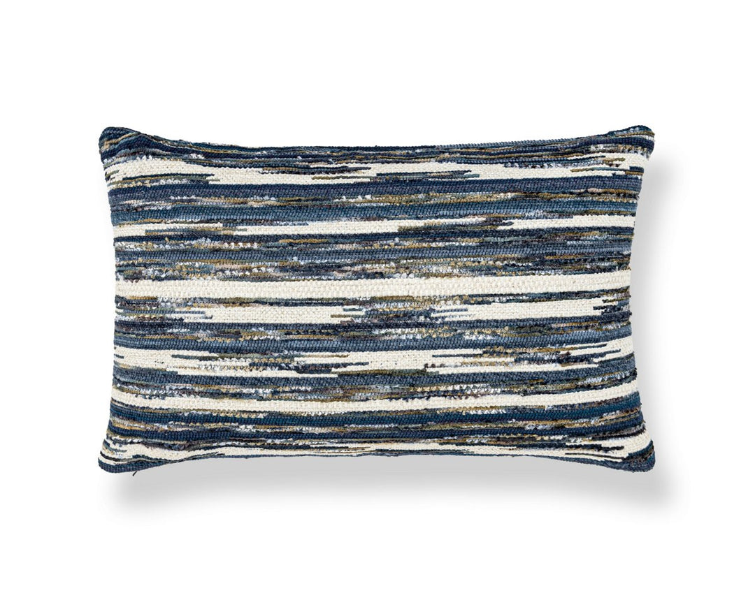 Horizons Pillow 22 X 14 - Indigo WWLBDK273380003 by Scalamandre Designer Pillow