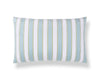 Piano Stripe Pillow 22 X 14 - Robin'S Egg WWLBDK273450005 by Scalamandre Designer Pillow