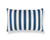 Piano Stripe Pillow 22 X 14 - Porcelain WWLBDK273450006 by Scalamandre Designer Pillow