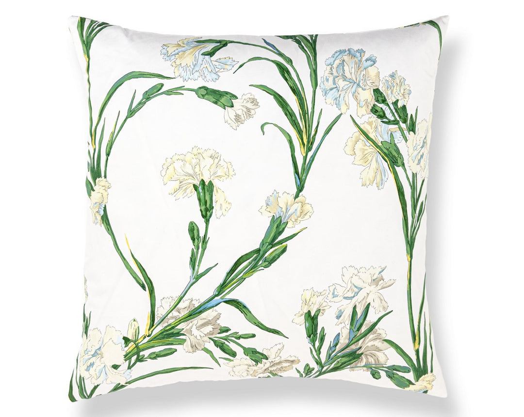 Dianthus Pillow 22 X 22 - Chervil WWSDDK166600003 by Scalamandre Designer Pillow