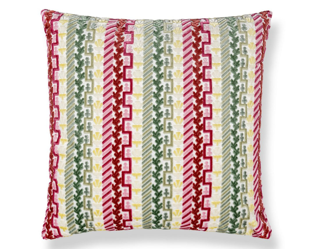 Villelaure Pillow 22 X 22 - Petal Leaf WWSDDK273400001 by Scalamandre Designer Pillow