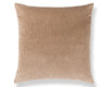 Tudor Velvet Pillow 22 X 22 - Fawn WWSDDK273420003 by Scalamandre Designer Pillow