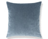 Tudor Velvet Pillow 22 X 22 - Federal Blue WWSDDK273420009 by Scalamandre Designer Pillow