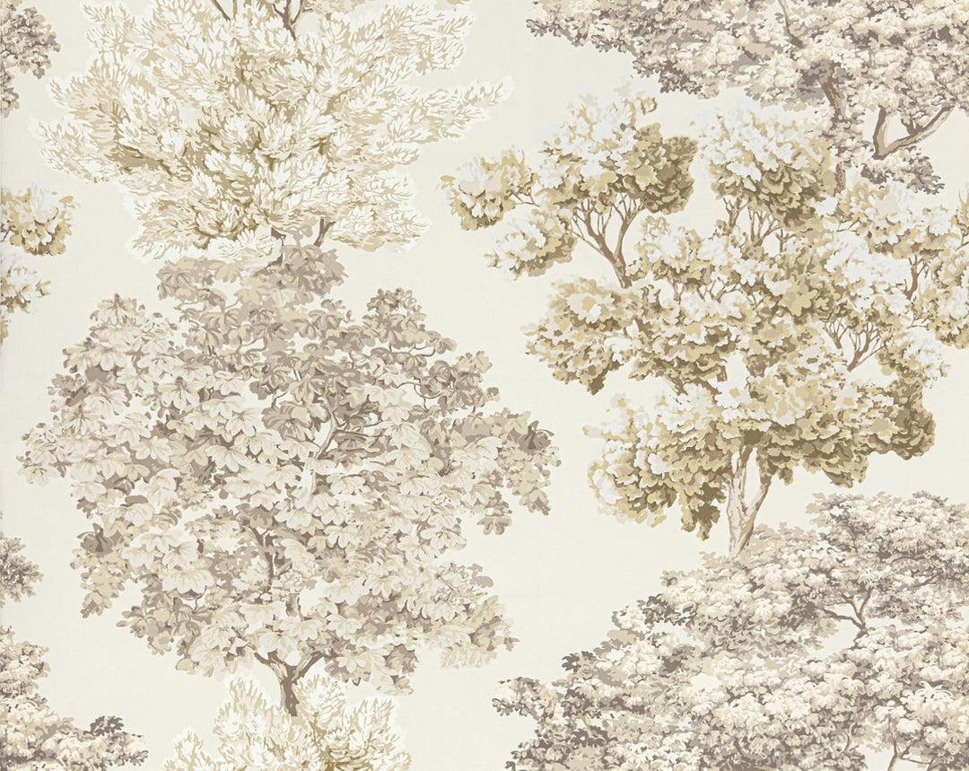 Central Park Wallcovering Flax WWWP88583D0004 by Old World Weavers Designer Wallpaper