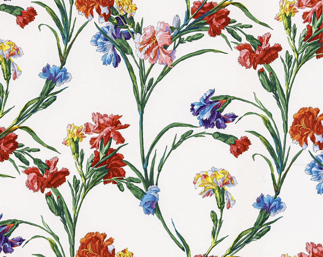 Dianthus Summer Bouquet WW166600001 by Old World Weavers Designer Fabric