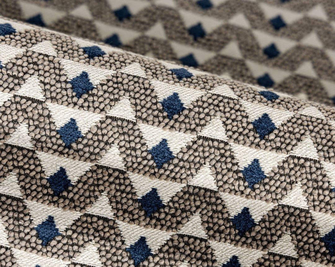 Crizia Stone Denim WW273440002 by Old World Weavers Designer Fabric
