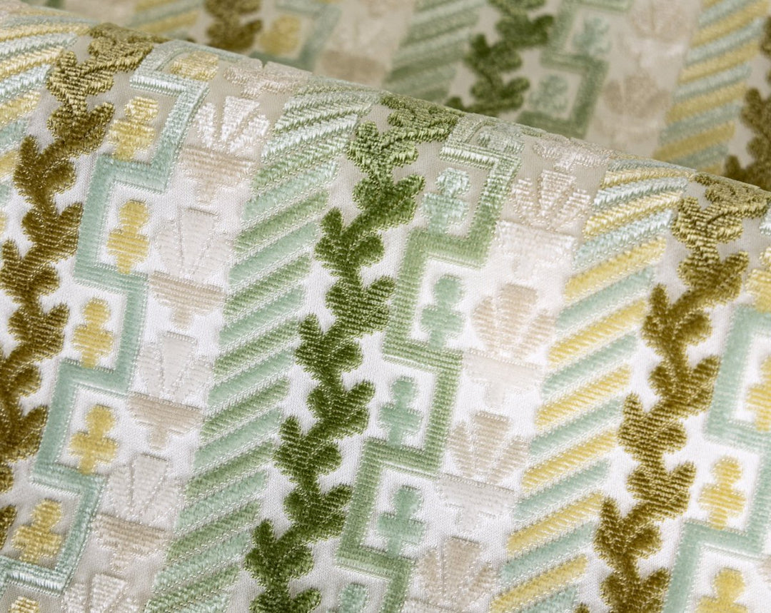 Villelaure Moss WW273400004 by Old World Weavers Designer Fabric