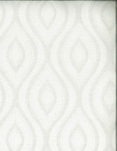 Wycliffe Chalk by Norbar Designer Fabric SENSATION 64% POLYESTER 36% COTTON INDIA 6 1/6"V - 4 1/2"H 54" - Swanky Fabrics -