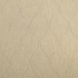 Coastal Wineglass Coconut by Europatex Designer Fabric