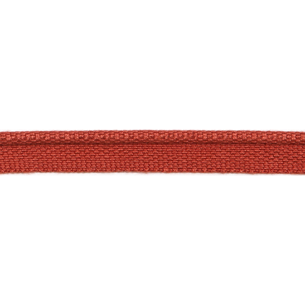 Versailles 1/8" Piping Woven Lip Cord Brique by Europatex Designer Fabric Versailles 64% Rayon, 36% Cotton 0.13 inches - Swanky Fabrics -