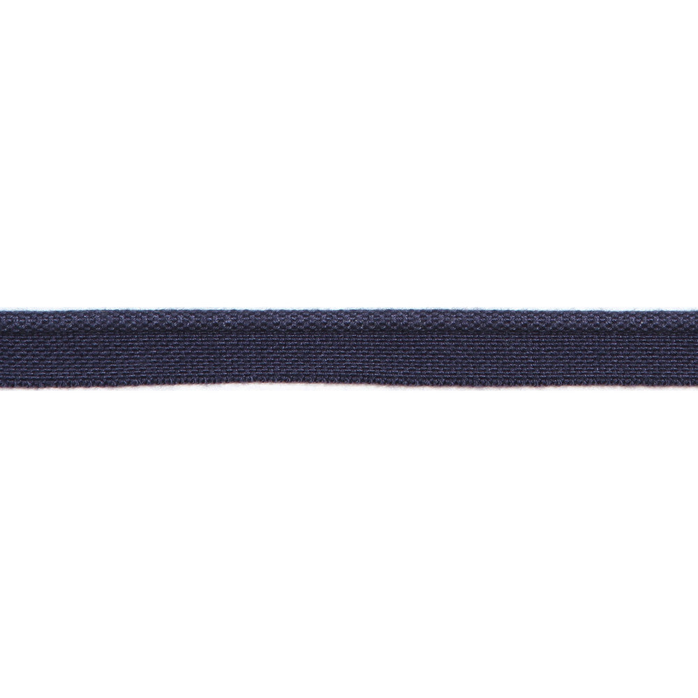 Versailles 1/8" Piping Woven Lip Cord Indigo by Europatex Designer Fabric Versailles 64% Rayon, 36% Cotton 0.13 inches - Swanky Fabrics -