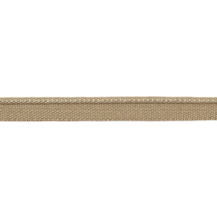 Versailles 1/8" Piping Woven Lip Cord Sand by Europatex Designer Fabric Versailles 64% Rayon, 36% Cotton 0.13 inches - Swanky Fabrics -