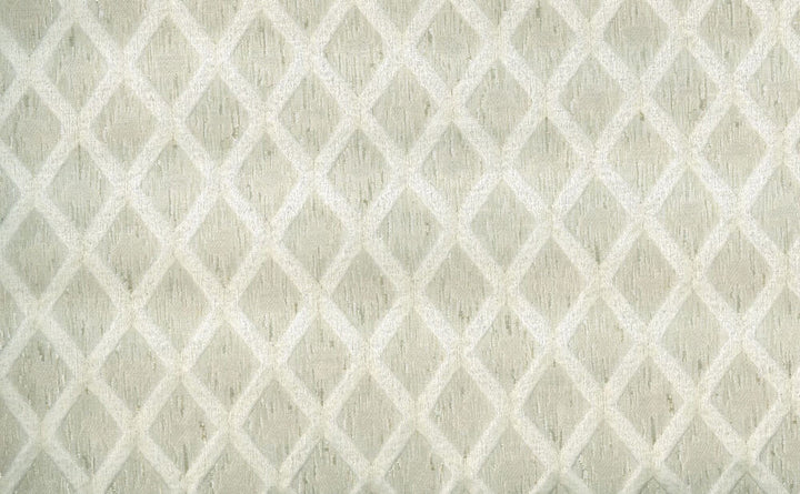 Xavier Off White by Norbar Designer Fabric PARAMOUNT 43% POLYESTER 32% LINEN CHINA 2"V 1 1/2"H 57 - Swanky Fabrics -