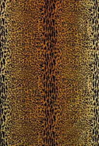Leopard Velvet Gold Brown Y006900001 by Old World Weavers Designer Fabric