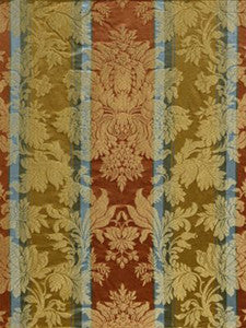 Urbino Imberline Gold Multi Y064770002 by Old World Weavers Designer Fabric