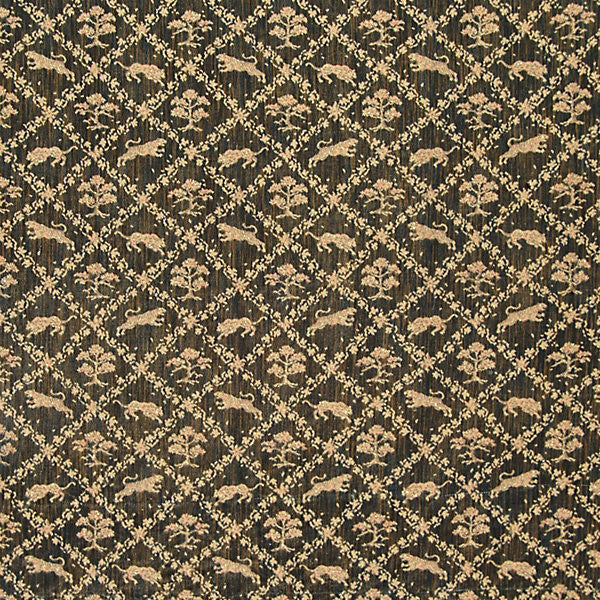 Santini/Green Blue V742-003 by Old World Weavers Designer Fabric 35% COTTON 32% SILK 30% VISCOSE 3% LAME ITALY LIGHT DUTY Horizontal: 11.5" and Vertical: 12.5" 51" - Swanky Fabrics -