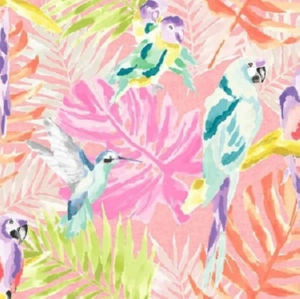 Yahoo Pink 01 by Norbar Designer Fabric