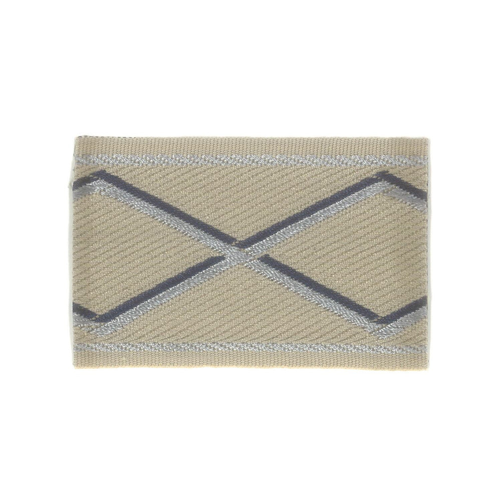 Yakima 2 Hemp by Stout Designer Trim METROPOLITAN TRIM 52%SVI 48%POL CHINA Horizontal: 2.75 and Vertical: 0 2.25 in - Swanky Fabrics -