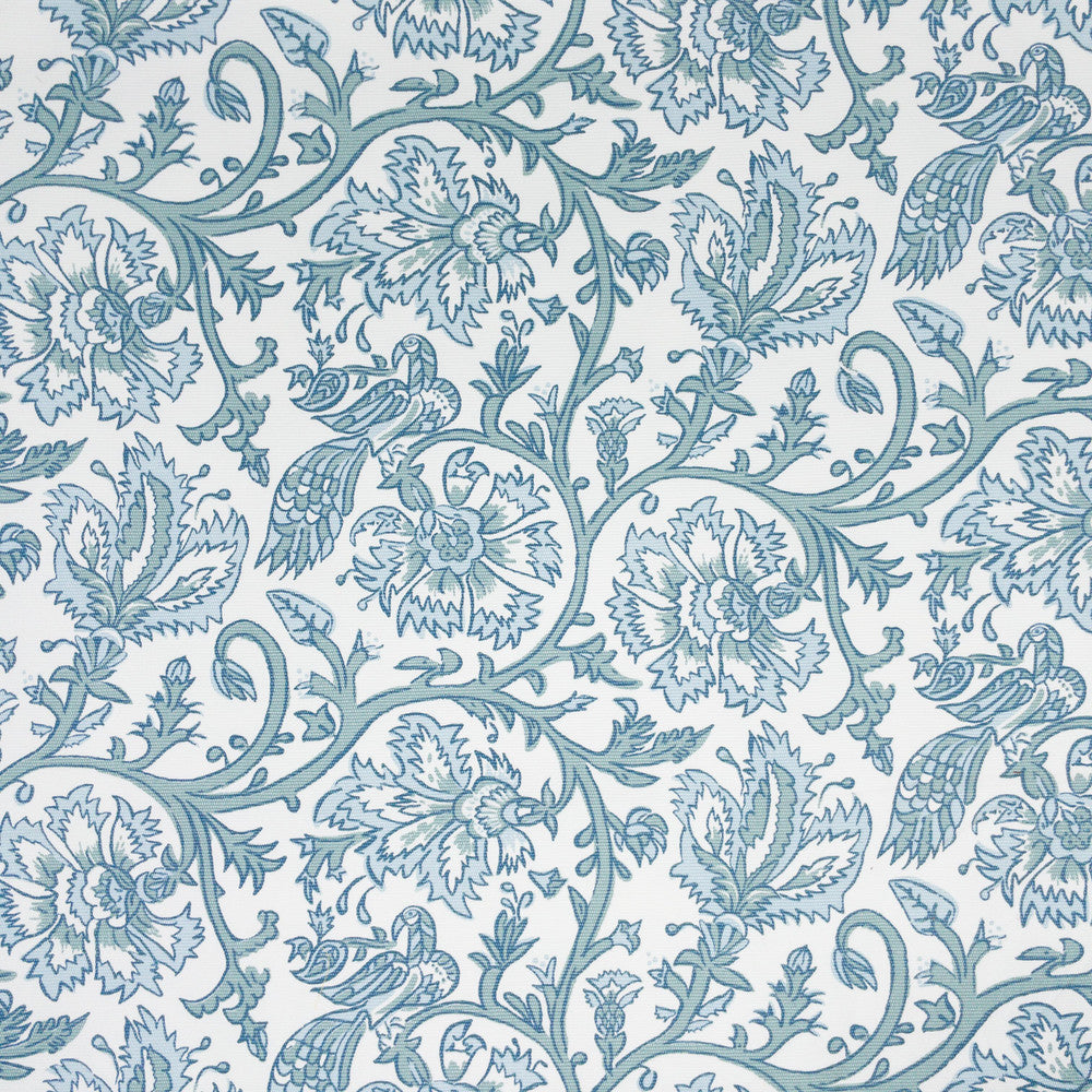 Yappy 1 Seaglass by Stout Designer Fabric RAINBOW LIBRARY GLACIER/LAGOON 100%COT USA Horizontal: 13.500 and Vertical: 12.625 54 in - Swanky Fabrics -