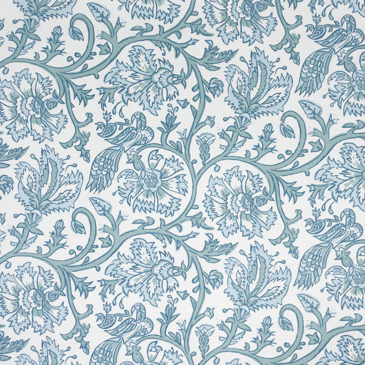 Yappy 1 Seaglass by Stout Designer Fabric RAINBOW LIBRARY GLACIER/LAGOON 100%COT USA Horizontal: 13.500 and Vertical: 12.625 54 in - Swanky Fabrics -