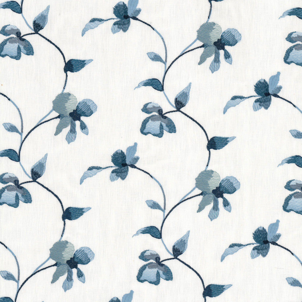 Yesteryear 2 Ocean by Stout Fabric Stout Fabric Yesteryear 2 OceanFabric COLOR MY WINDOW SEACREST/AZURE 52%POL 48%COT %VEMB INDIA </p><p>Repeat: H: 17.500, V: 9.250 52 in - Fabric Carolina -