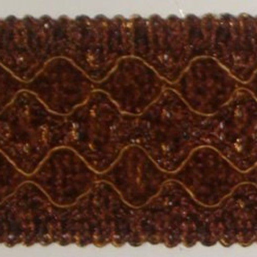 YF653X Col. Java by Europatex Designer Fabric Palladian 50% Polyester / 50% Rayon China See Sample Horizontal: N/A and Vertical: N/A 2.00 inches  - Swanky Fabrics -