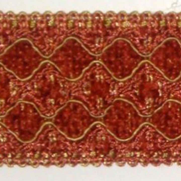 YF653X Melon by Europatex Designer Fabric Palladian 50% Polyester, 50% Rayon 2.00 inches - Swanky Fabrics -