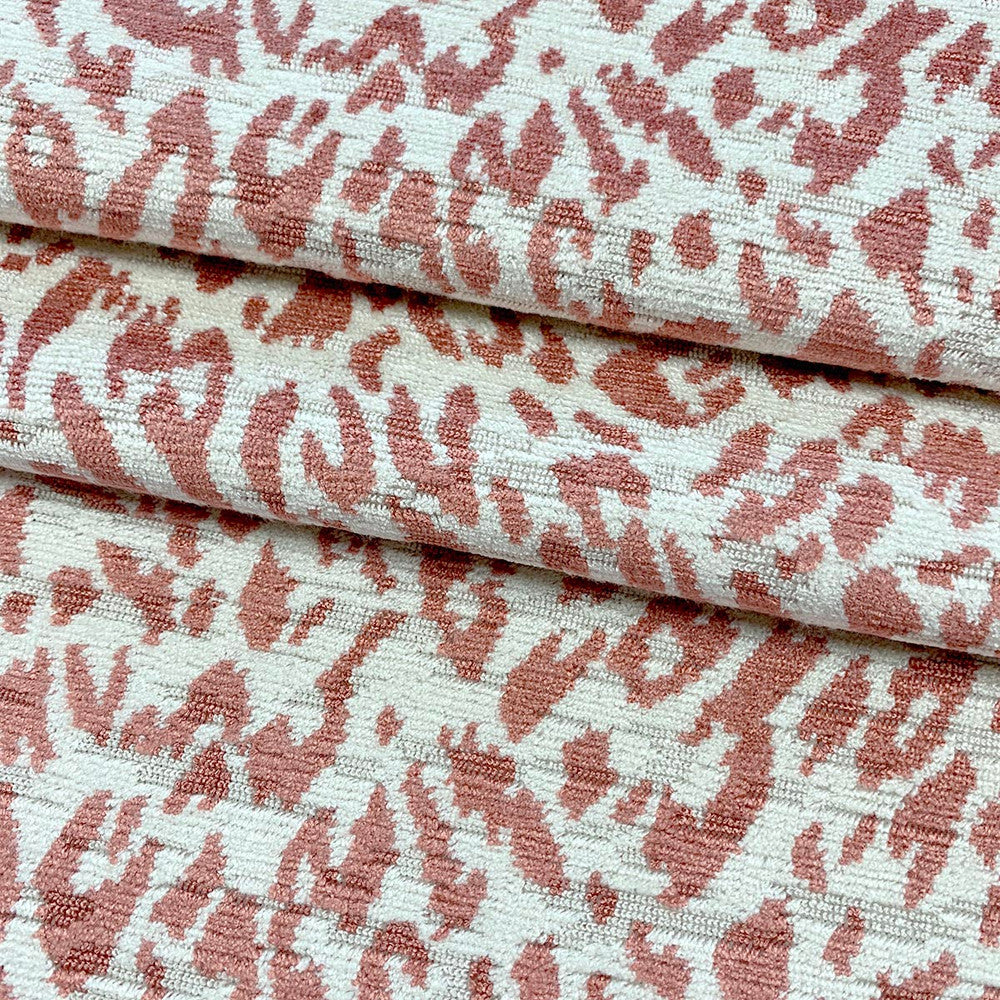Yoden Pink by Magnolia Designer Fabric - 54% Vis, 31% Poly, 15% Cot India 30,000+ Horizontal: 14 and Vertical: 8.5 54 - Swanky Fabrics -