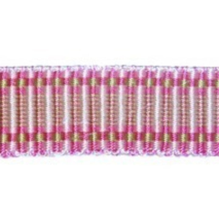 Yessi Fuchsia by Europatex Designer Fabric Club House 100% Polyester 1.00 inches - Swanky Fabrics -