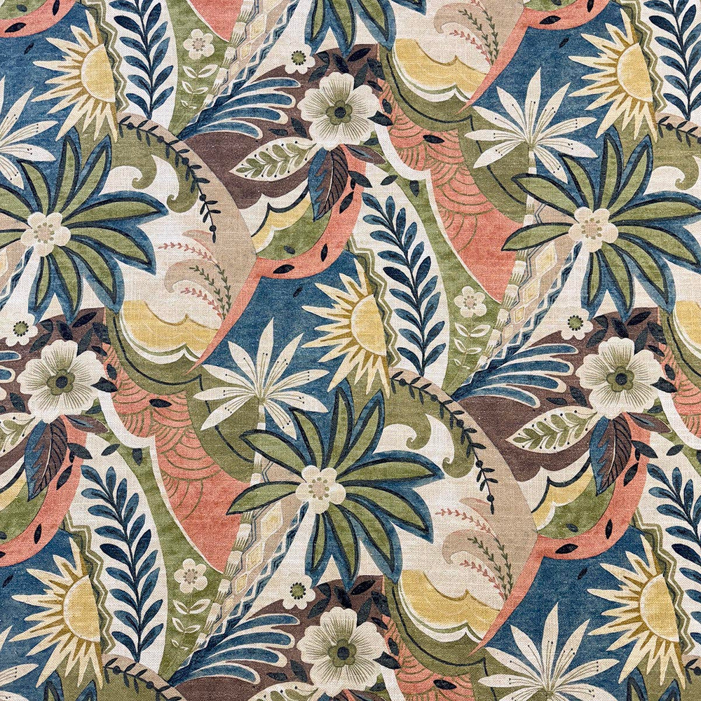 Zalup Jewel by Magnolia Designer Fabric - 75% Cotton, 25% Linen Pakistan 15,000 WYZ Horizontal: 13.5 and Vertical: 27 54 - Swanky Fabrics -