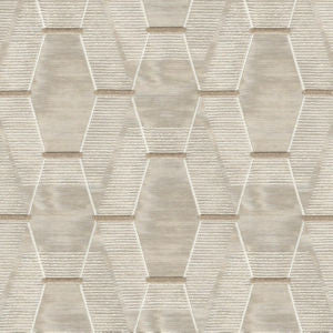 Zander Semi Natural Flax by Norbar Designer Fabric