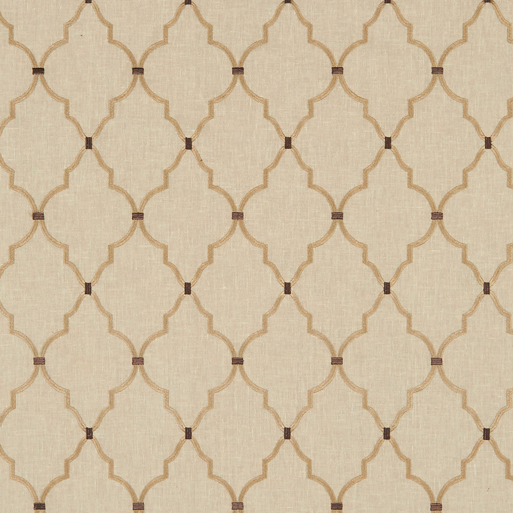 Zelda 32J8201 by JF Designer Fabric Ambrosia 53% Cotton, 47% Polyester India Horizontal: 4.5 and Vertical: 6.25 54 - Swanky Fabrics -