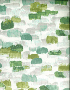 Zen Oasis 105 by Norbar Designer Fabric MONTAGE 100% POLYESTER SPAIN 16 1/2"V 18"H 54" - Swanky Fabrics -