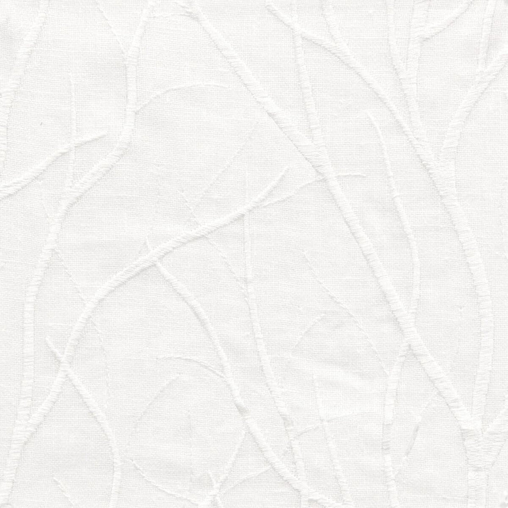 Zephyr 2 Pearl by Stout Designer Fabric COLOR MY WINDOW ALABASTER/PARCHMENT 54%LIN 32%COT 14%POL %PEMB INDIA </p><p>Repeat: 12.75 51.5 in - Swanky Fabrics -