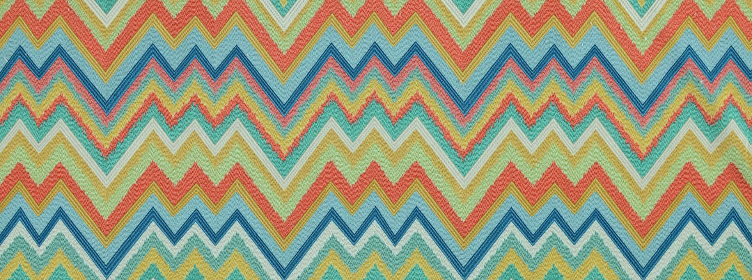 Zig Zag 100 Multi by Covington Designer Fabric