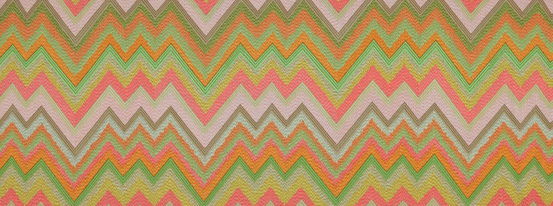 Zig Zag 72 Sherbet by Covington Designer Fabric